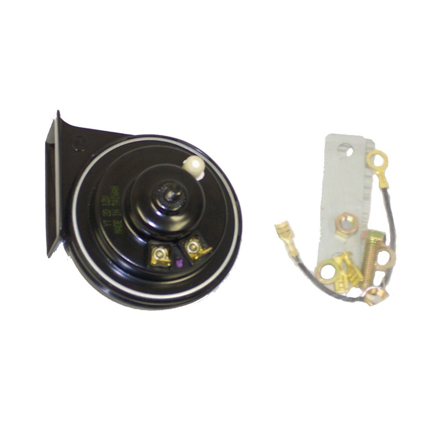 Omix-Ada 17249.01 | Horn, Low Pitch | OE Reference: 5758484 | Fits Jeep 1976-1995 CJ / Wrangler YJ