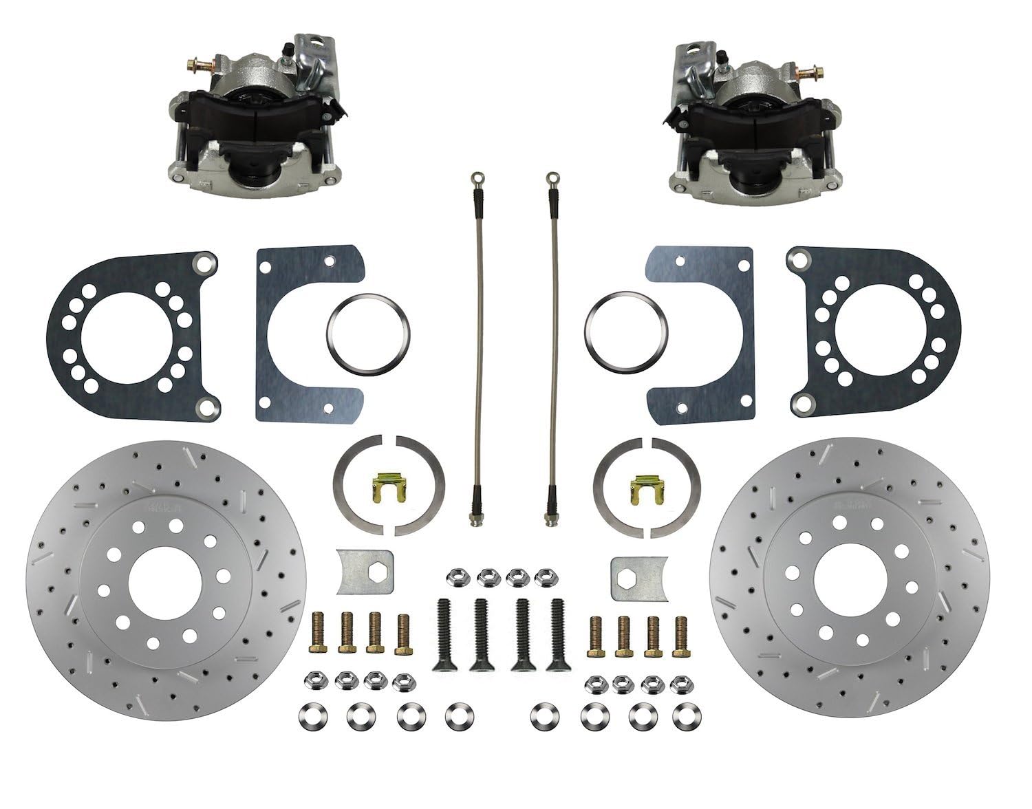 Maxgrip Rear Disc Brake Conversion Kit - Xds Ford 8In 9In Small Bearing