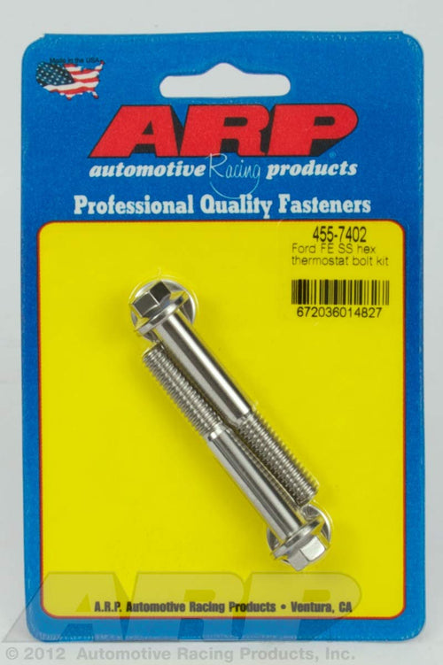 Thermostat Bolt Kit ARP (455-7402), Stainless Steel