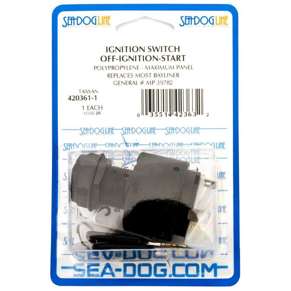 Three Position Sea Dog Ignition Switch, Off-Ign-Start 420360-1