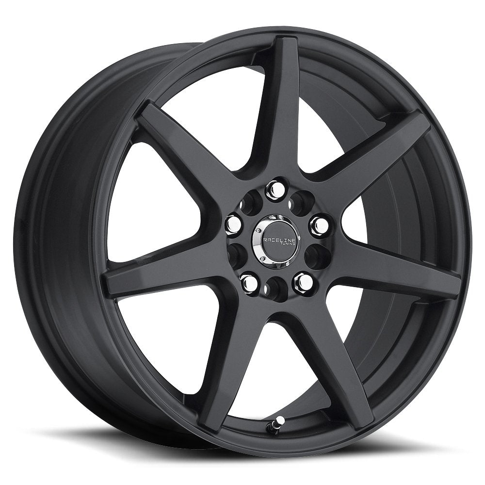 Raceline Evo Rims Black 16X7 5X112/5X120 +40mm