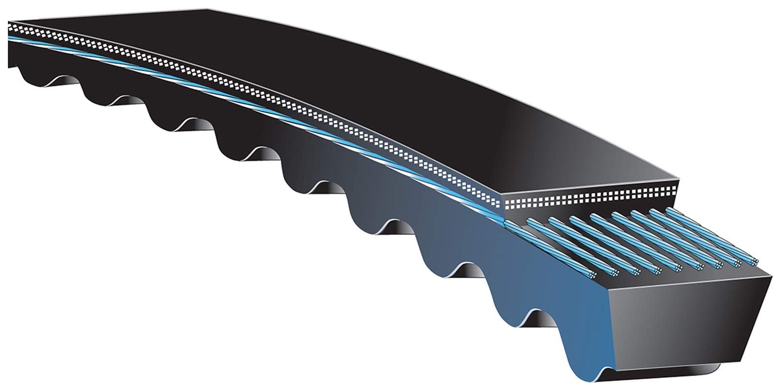 Gates Tri Power CX100 Molded Notch Classical Section V Belt