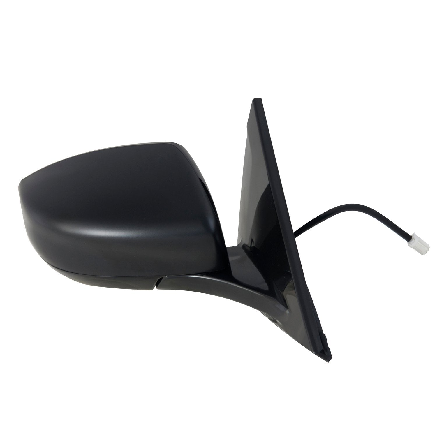 Nissan Maxima S Model Passenger Side Mirror, Black, Textured Cover, Foldaway, Power, Passenger Side