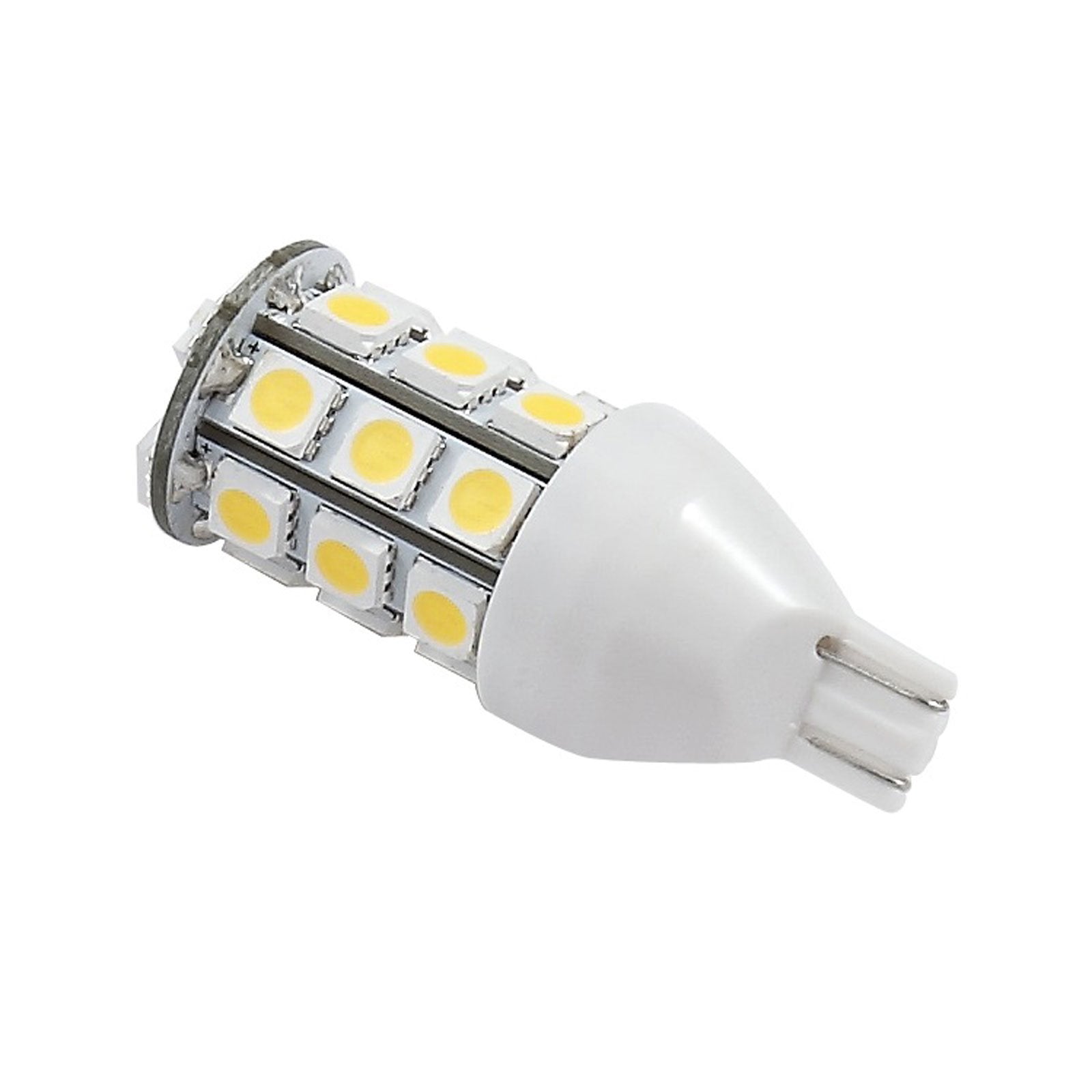 LongLife 25003V Ming's Mark Green 12V LED Light Bulb with 921 Wedge Base - 250 Lumens, Warm White