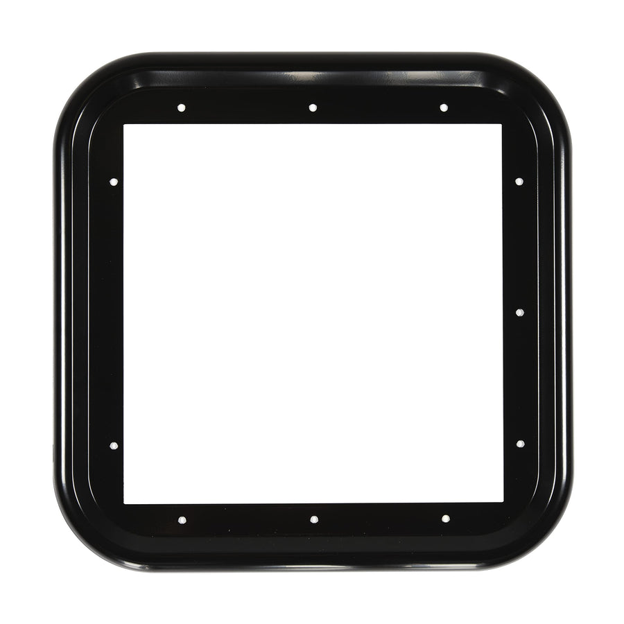 RV Water Heater Door Trim Ring Girard Products Llc - Black