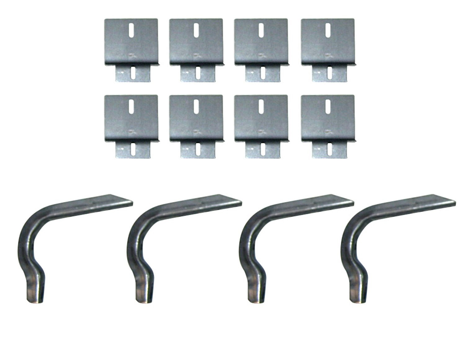 Lund EZ Running Board Bracket Kit 300026 for 1997-2009 Ford Expedition; 1998-2002 Lincoln Navigator; 2001-2004 F-150 SuperCrew; 1998-2001 F-250 SuperCab