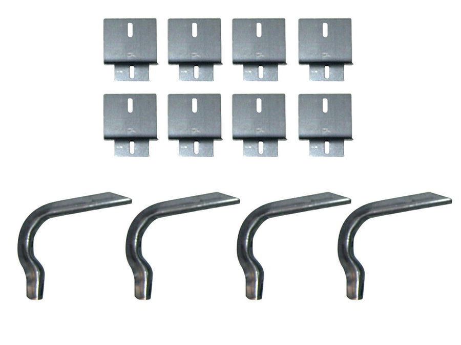 Lund EZ Running Board Bracket Kit 300026 for 1997-2009 Ford Expedition; 1998-2002 Lincoln Navigator; 2001-2004 F-150 SuperCrew; 1998-2001 F-250 SuperCab