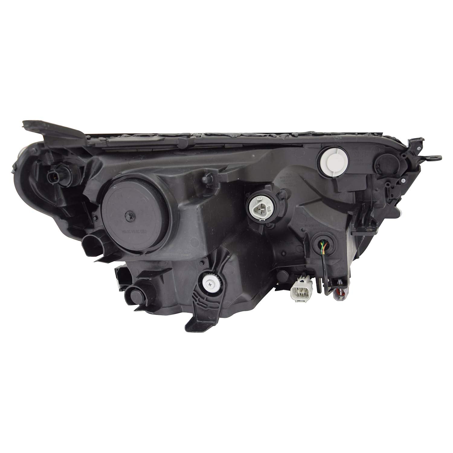 Left TYC Headlight Assembly Compatible with 2016-2018 Toyota Rav4