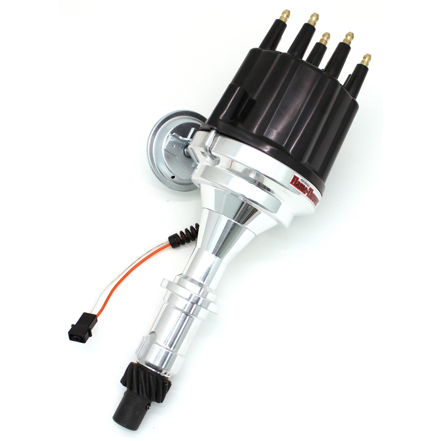 Pertronix Billet Distributor D320710 (Mag Trig Pontiac 301-455 Black Male cap)