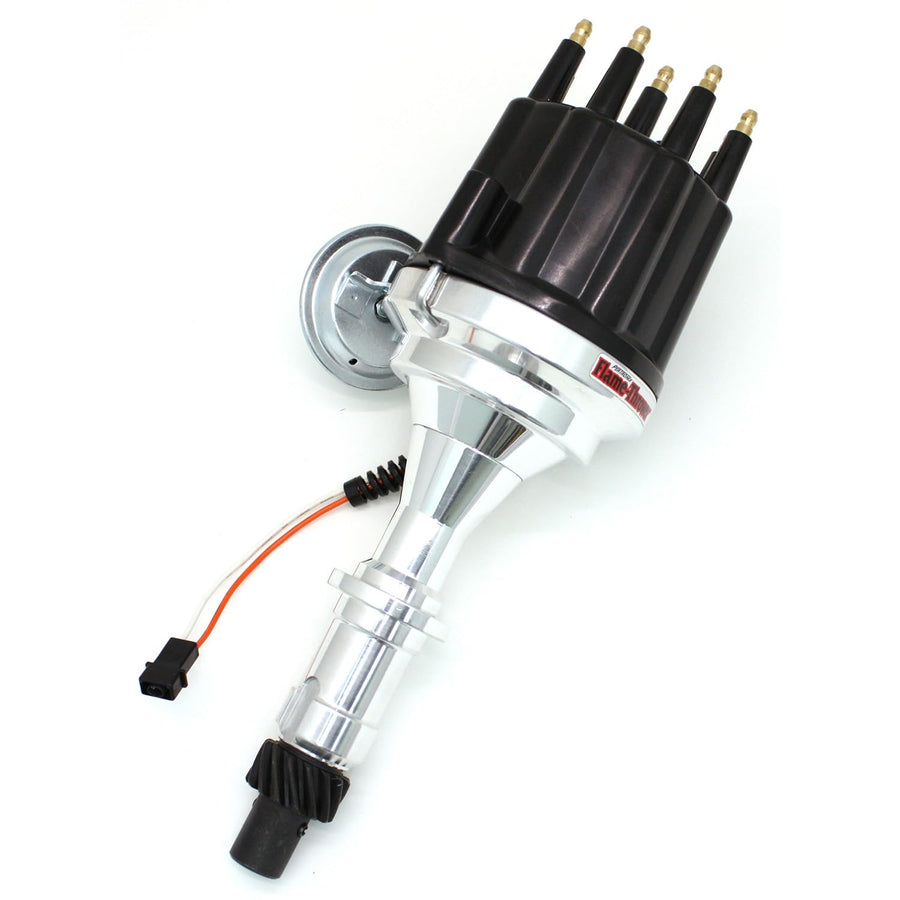 Pertronix Billet Distributor D320710 (Mag Trig Pontiac 301-455 Black Male cap)
