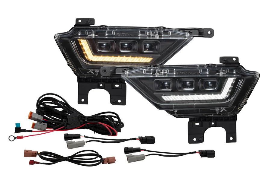 Elite Fog Lamps Diode Dynamics for 2021-2023 Ford F-150, White