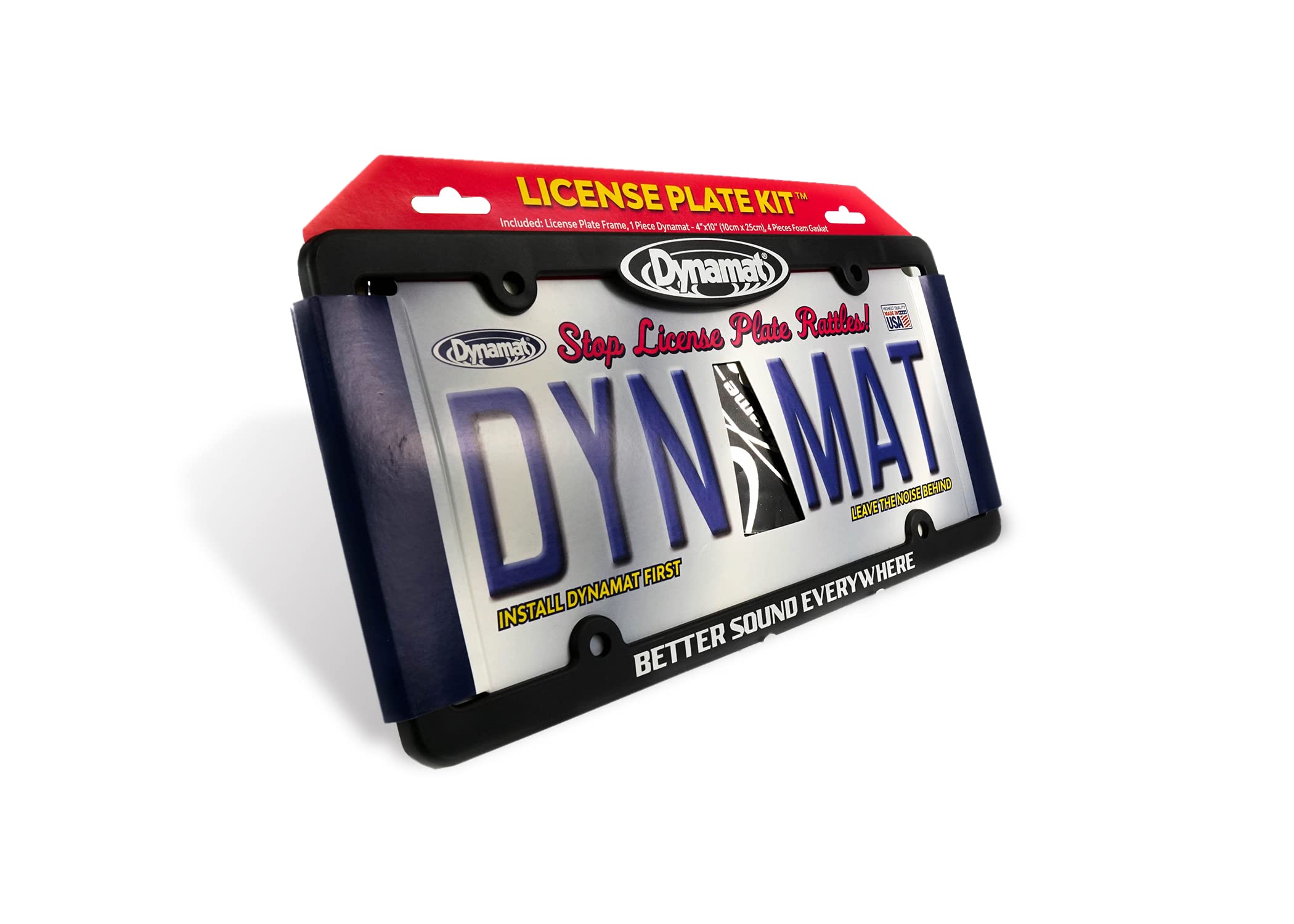 License Plate Kit Dynamat 19100