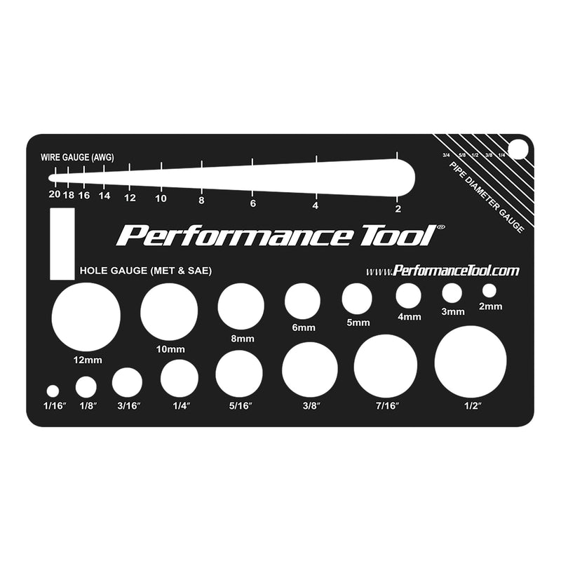 W485 Performance Tool Pocket Precision Reference Cards Set, 1 Pack