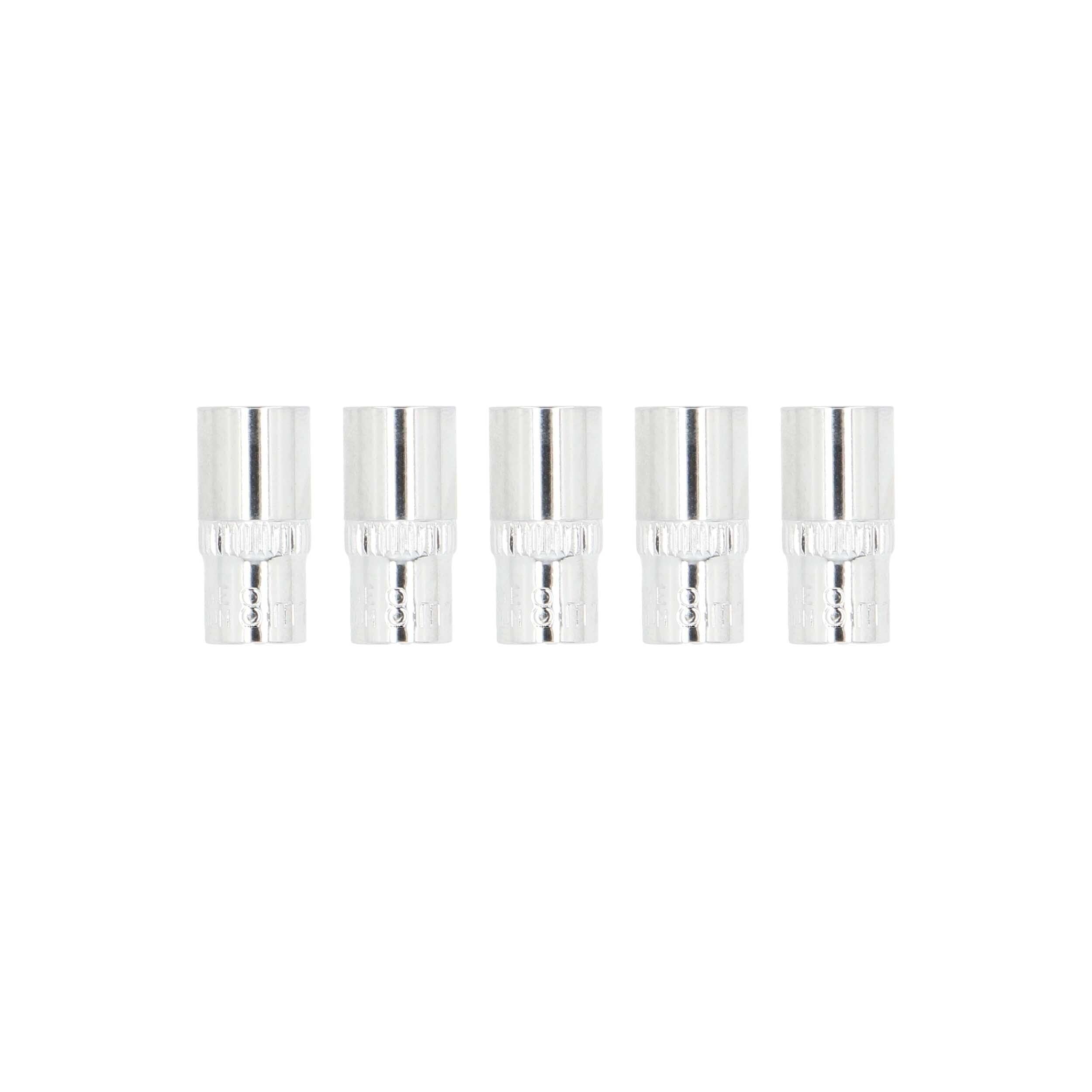 Socket 8MM Metra Brands 1/4" Drive Short Wall 6pt