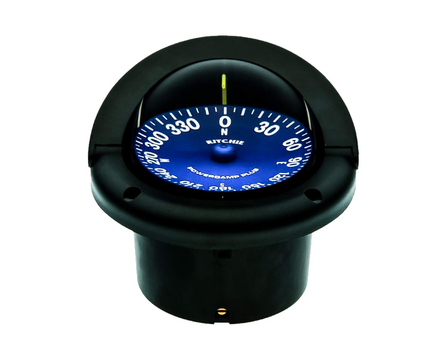 Ritchie SS-1002 Navigation Supersport Flush Mount Compass, Black, 3.75"