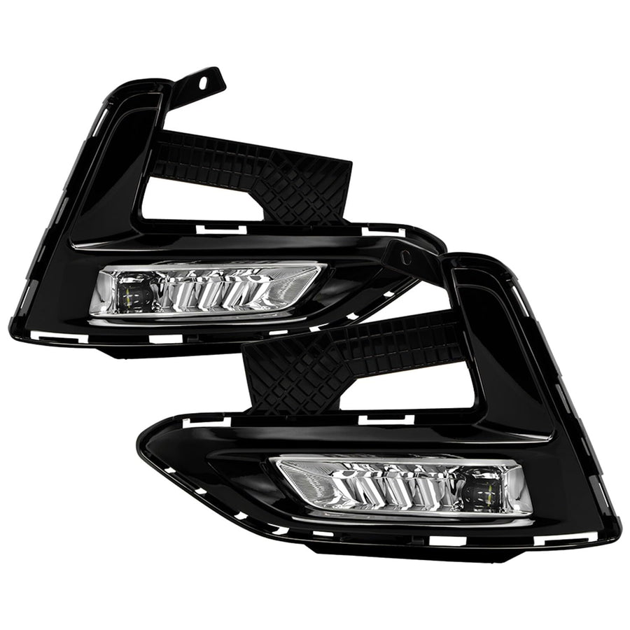 Nissan Sentra 2020-2022 Spyder OEM Style Fog Lights w/Switch- Clear (Bulb Size - 5W LED)