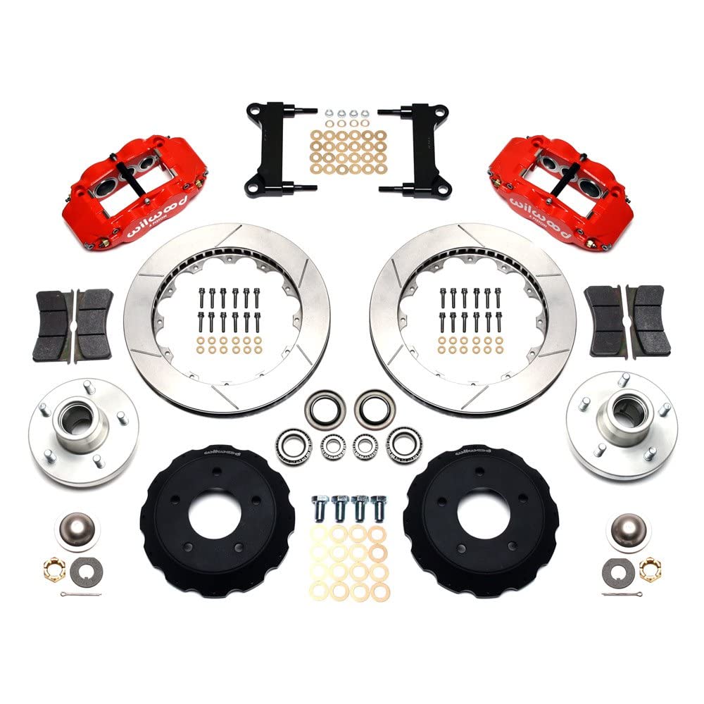 Front Hub Kit FNSL6R, 13.06", Red
