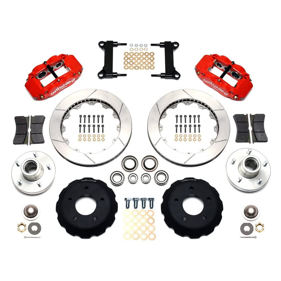 Front Hub Kit FNSL6R, 13.06", Red