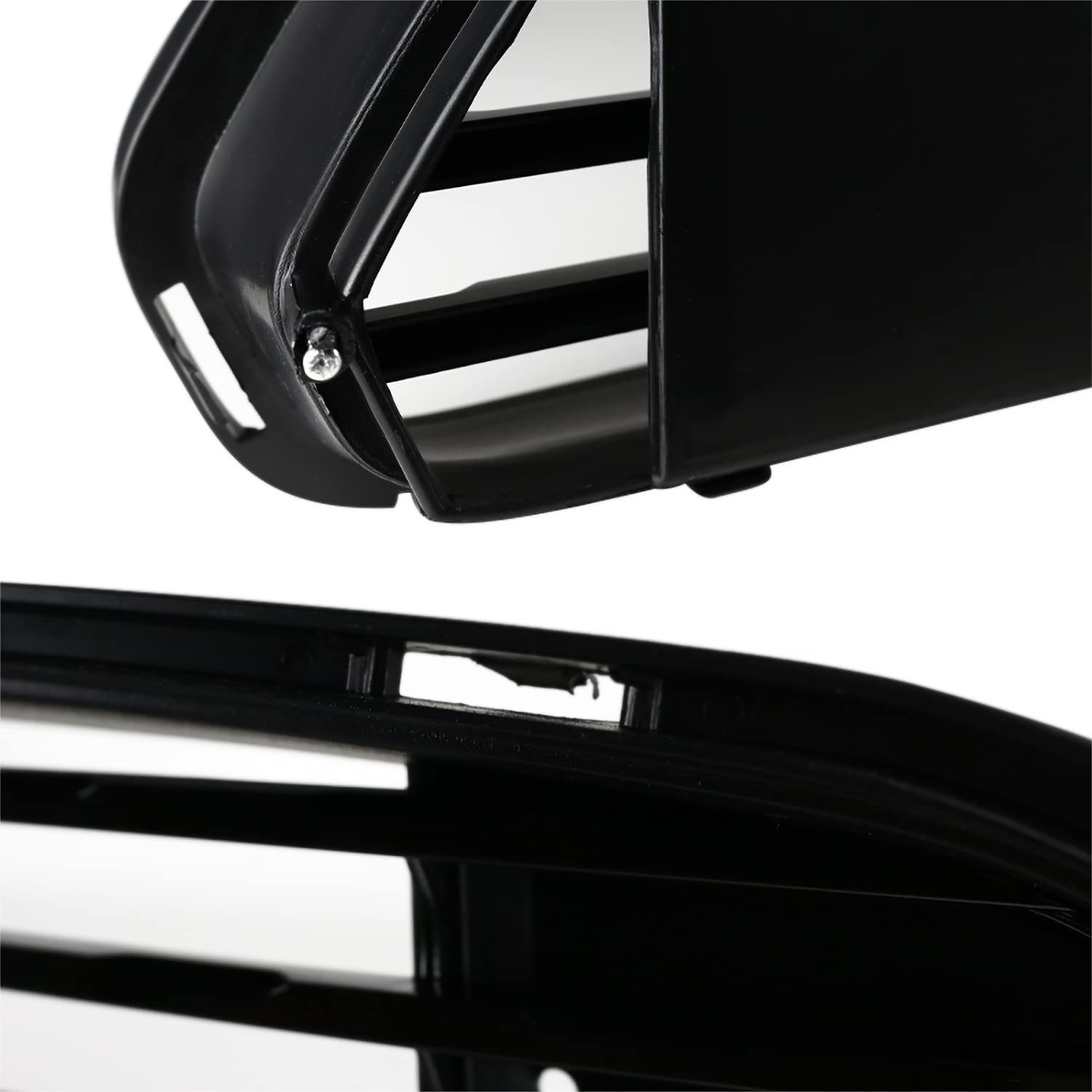 Front Bumper Upper Grille + Lower Grille Spec-D Tuning CA Edition Compatible with 2015-2017 Ford Mustang GT