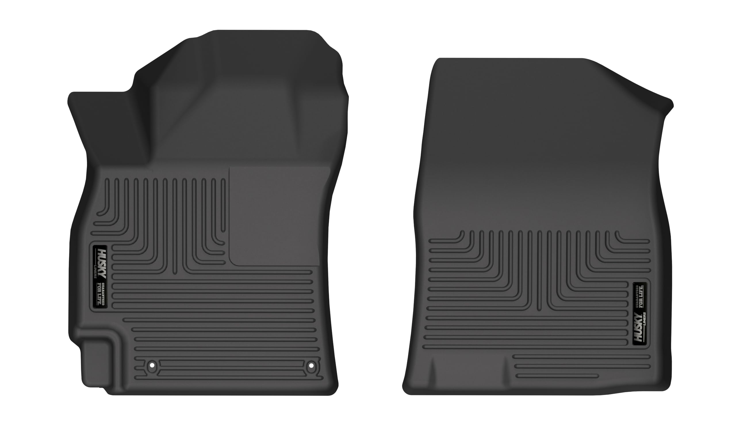 Weatherbeater Husky Liners Floor Mats | Fits 2021-2025 Hyundai Elantra | Front Row, 1-pc Black - 15371
