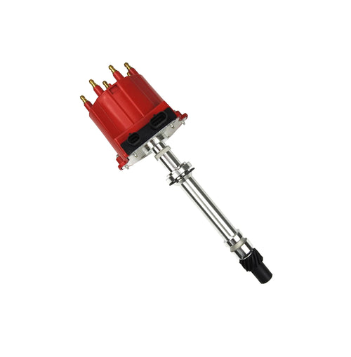 Pertronix Flame-Thrower D1021 Red Cap Distributor HEI/EST for Chevrolet Small Block/Big Block