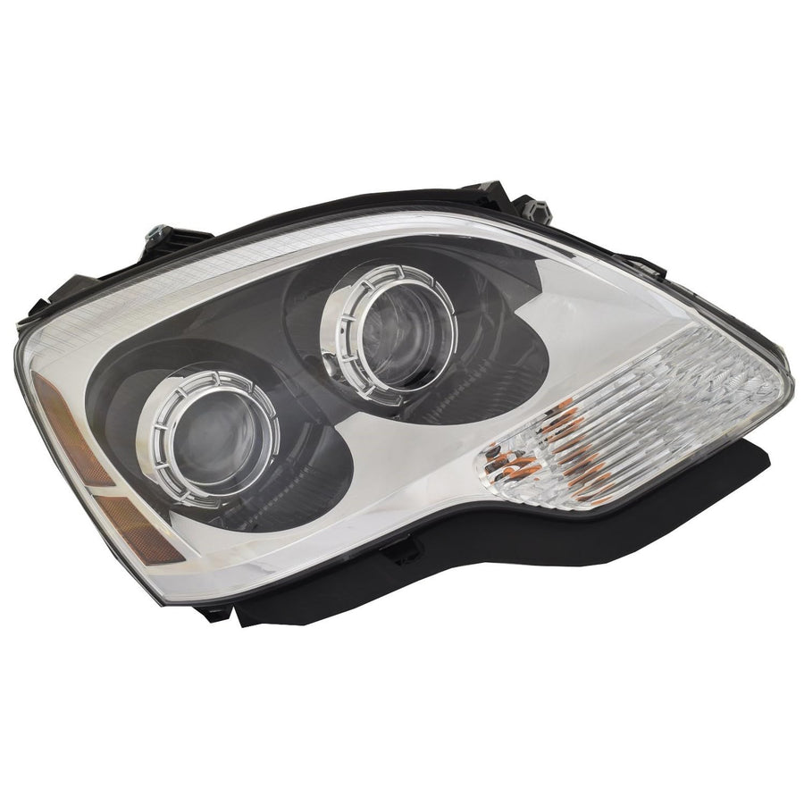 DEPO Automotive ACK for GMC Arcadia 07-12 Headlight with HID RH Passenger Side CAPA Replaces OEM: 22938888 Partslink: GM2503323C