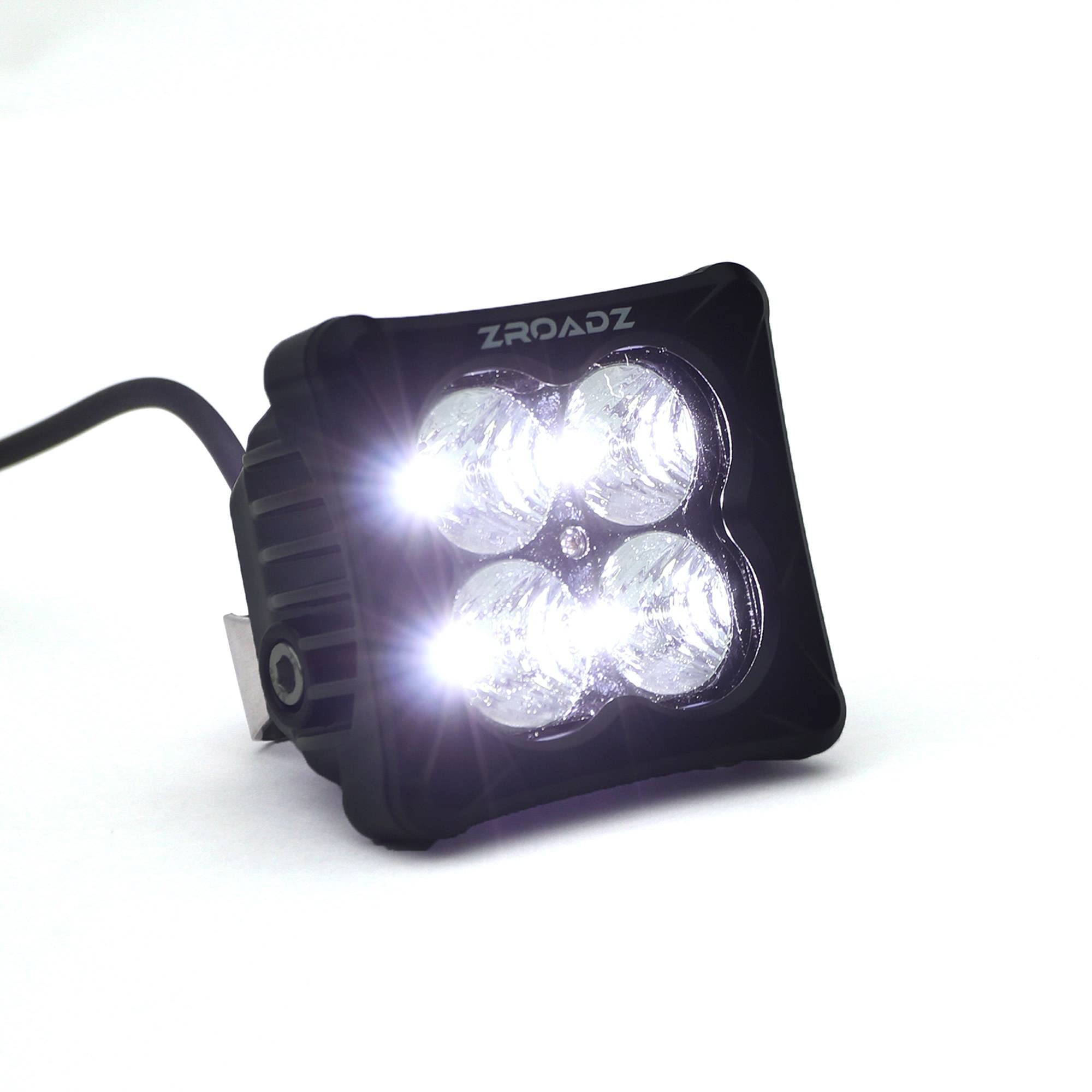 ZROADZ 3" Light Pod, G2 Series, White, Flood Z30BC20W-D3F 1 Pc