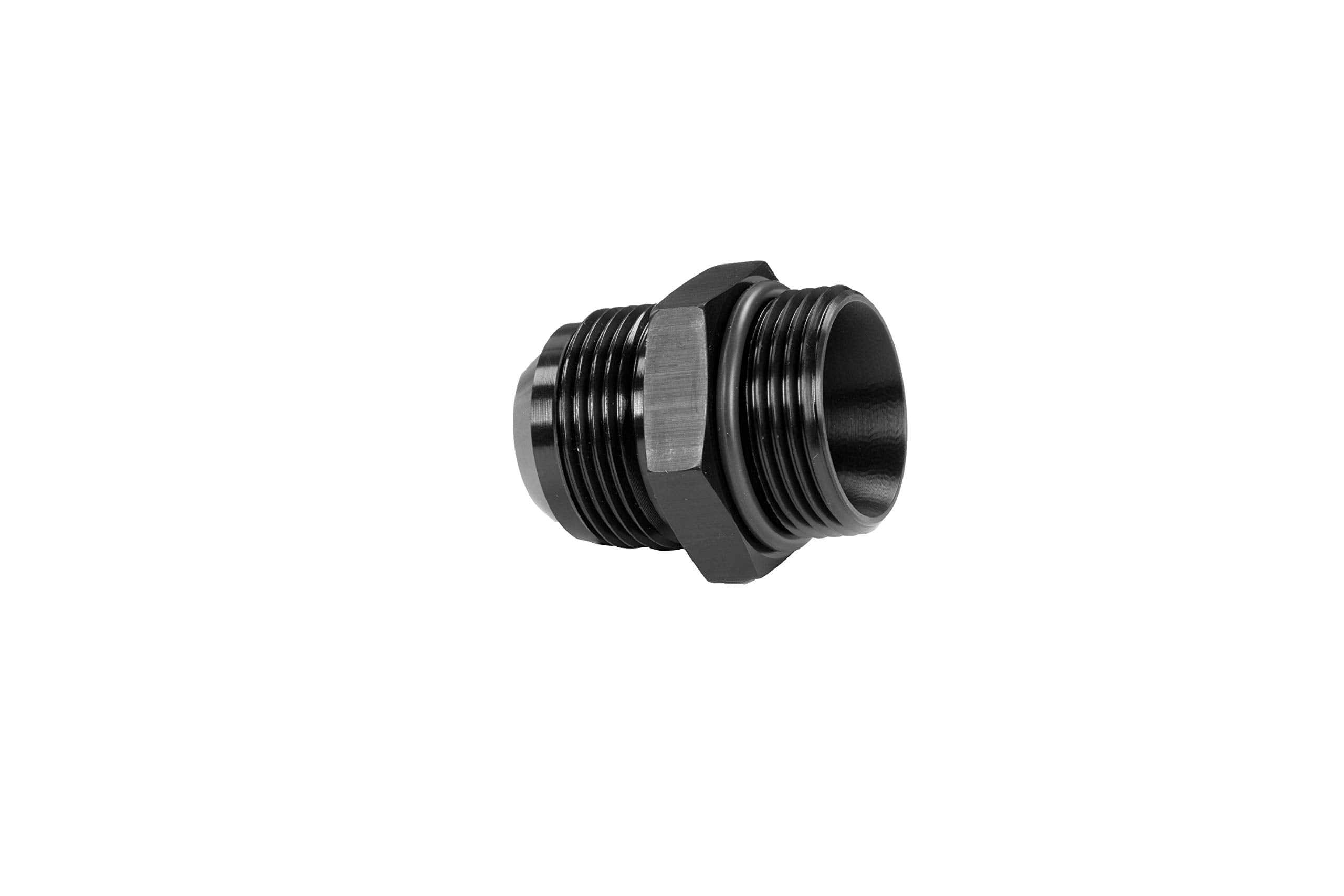 Aeromotive Black Fitting, AN-16 ORB to AN-16 Flare 15721