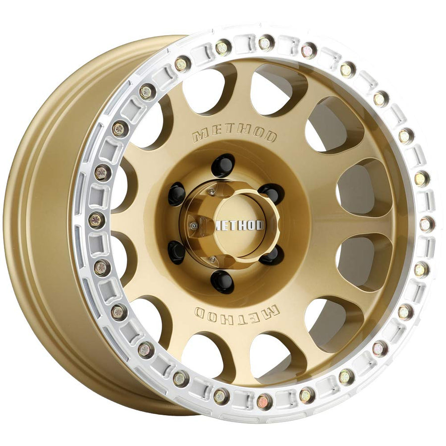 105 Method Race Wheels V3 Gold Wheel (17 x 9. inches /5 x 5 mm, -38 mm Offset)