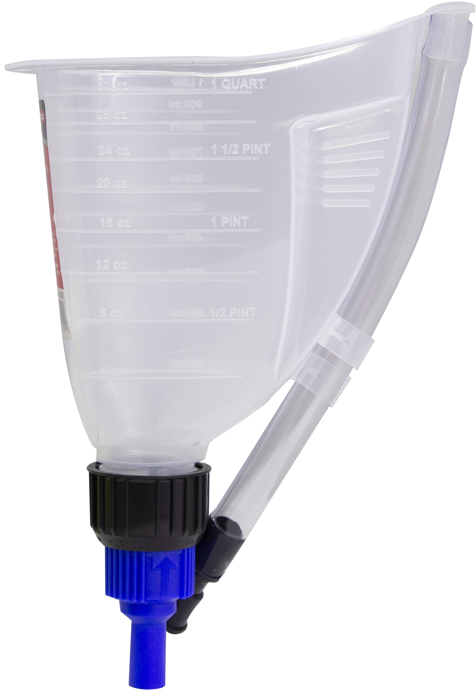 FloTool Hopkins 10704 Measu-Funnel with On/Off Spout, Black