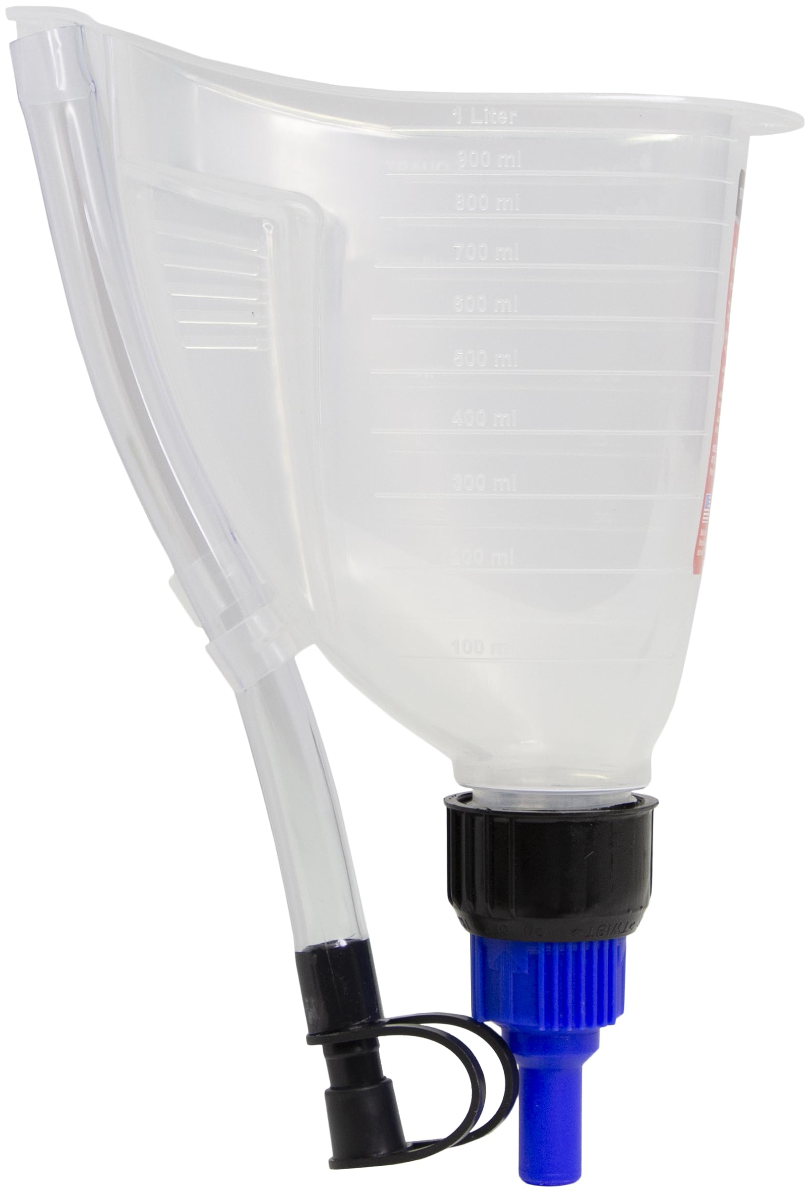 FloTool Hopkins 10704 Measu-Funnel with On/Off Spout, Black