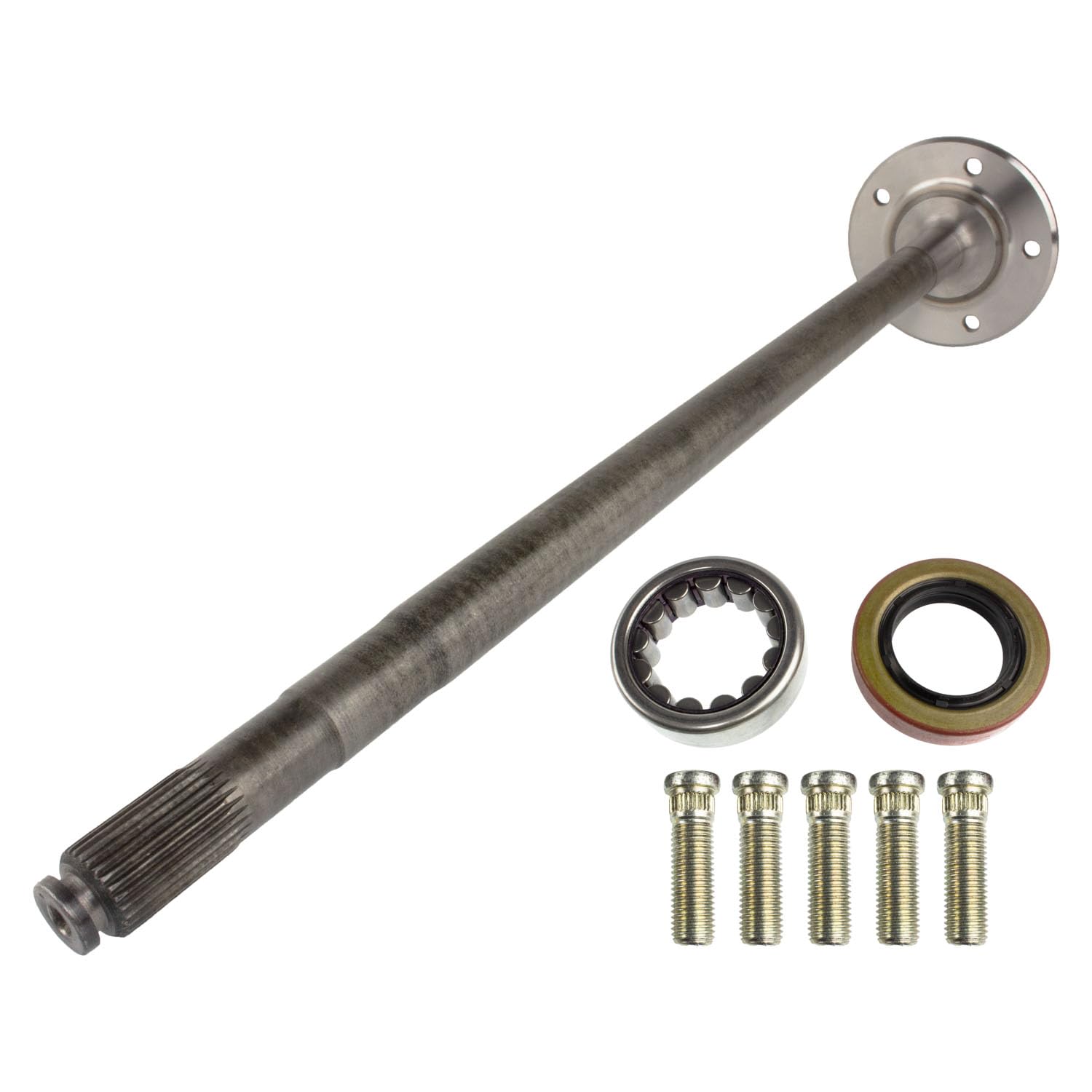 MG27107 TEN Factory Bolt Pattern Spline Drive Axle Shaft Assembly for GM 7.625", 29" 28 Spline, 5x4.75 – Left or Right Side – Fits 1988–1998 Chevy S10, GMC S15, Sonoma – Replaces 26013882, 92-25160