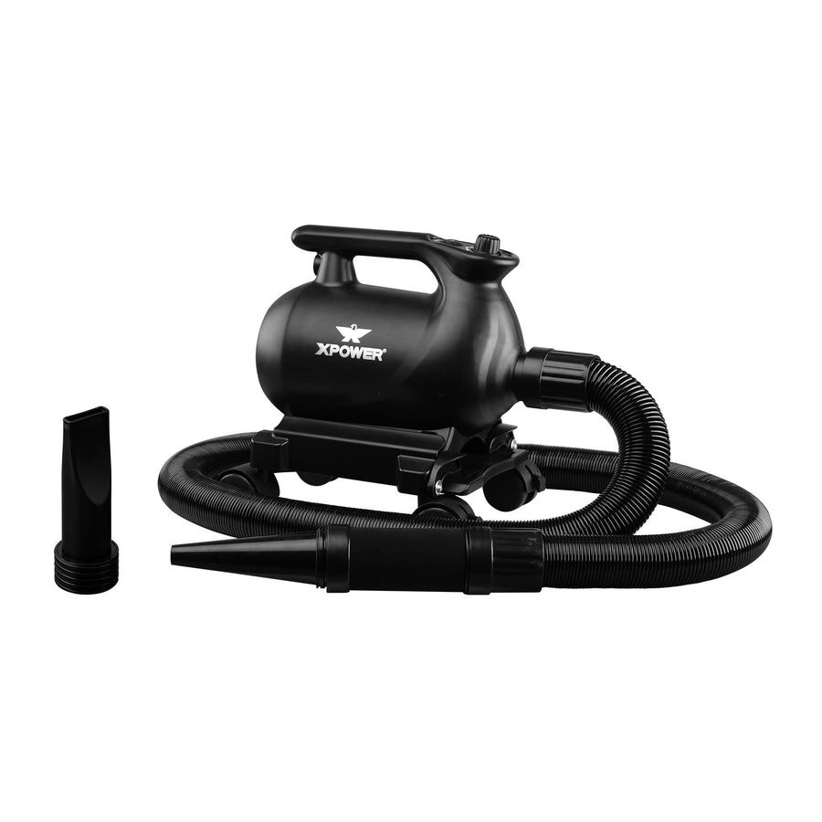 XPOWER A-12 Car Dryer Professional Blower with Mobile Dock w/Caster Wheels