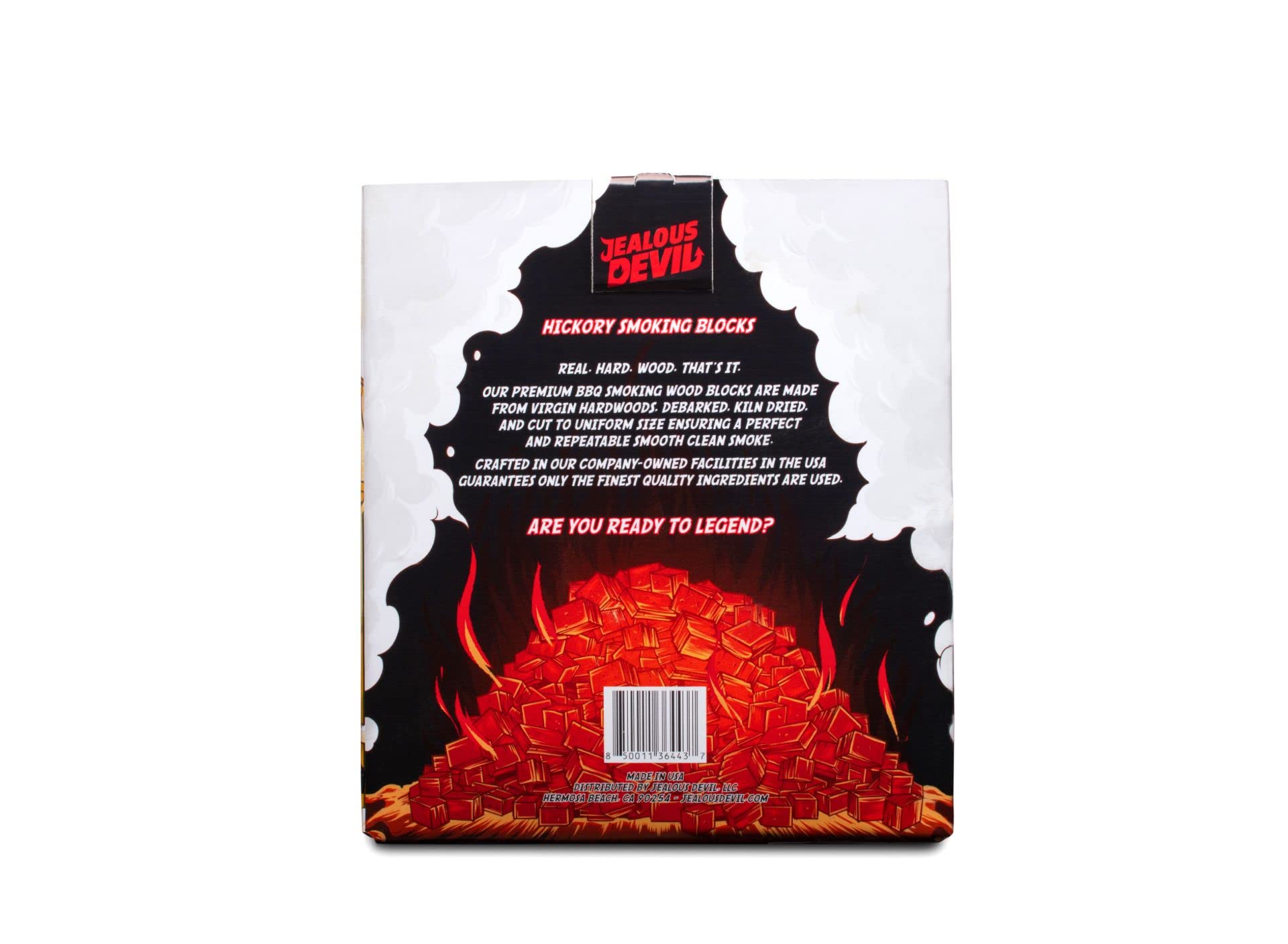 Smoke Wood Blocks Jealous Devil (Hickory)