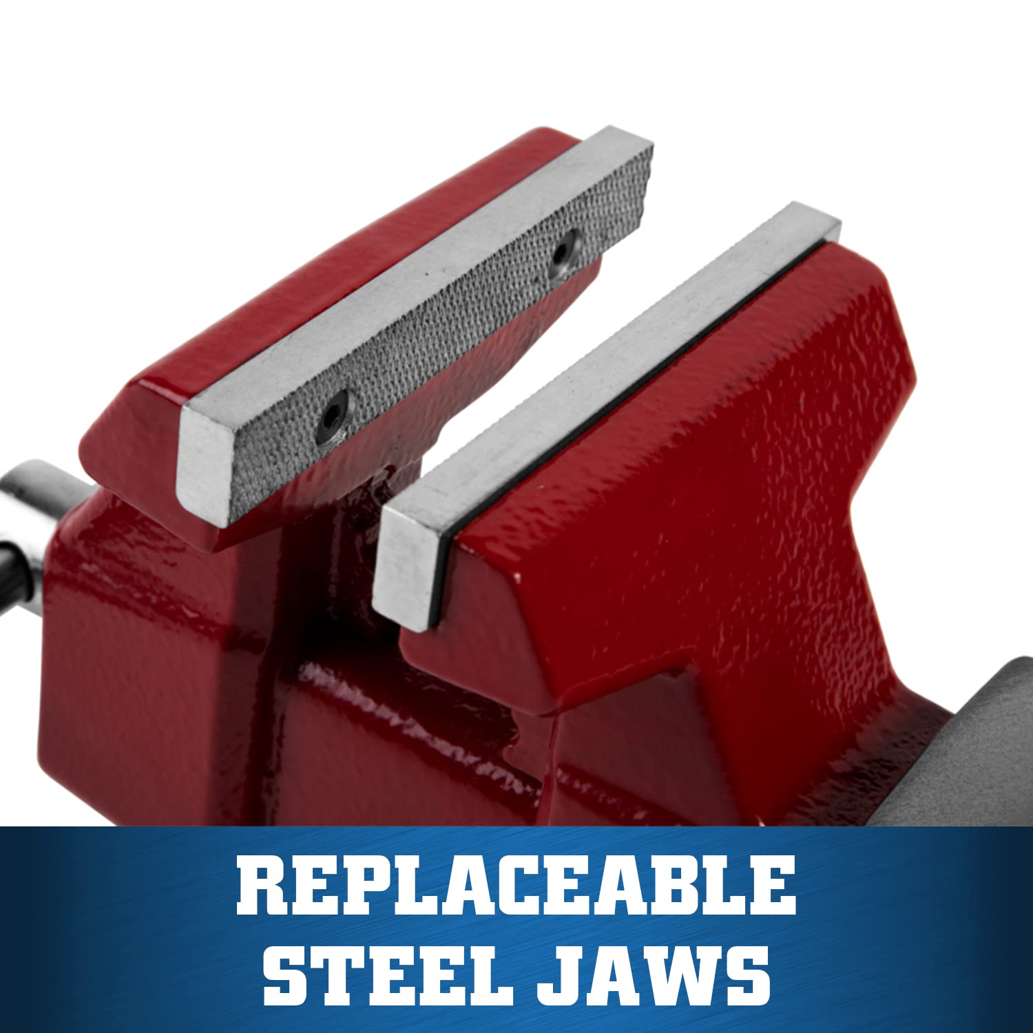 Utility Bench Vise Wilton, 4-1/2" Jaw Width, 4" Jaw Opening, 2-5/8" Throat (Model 674U)
