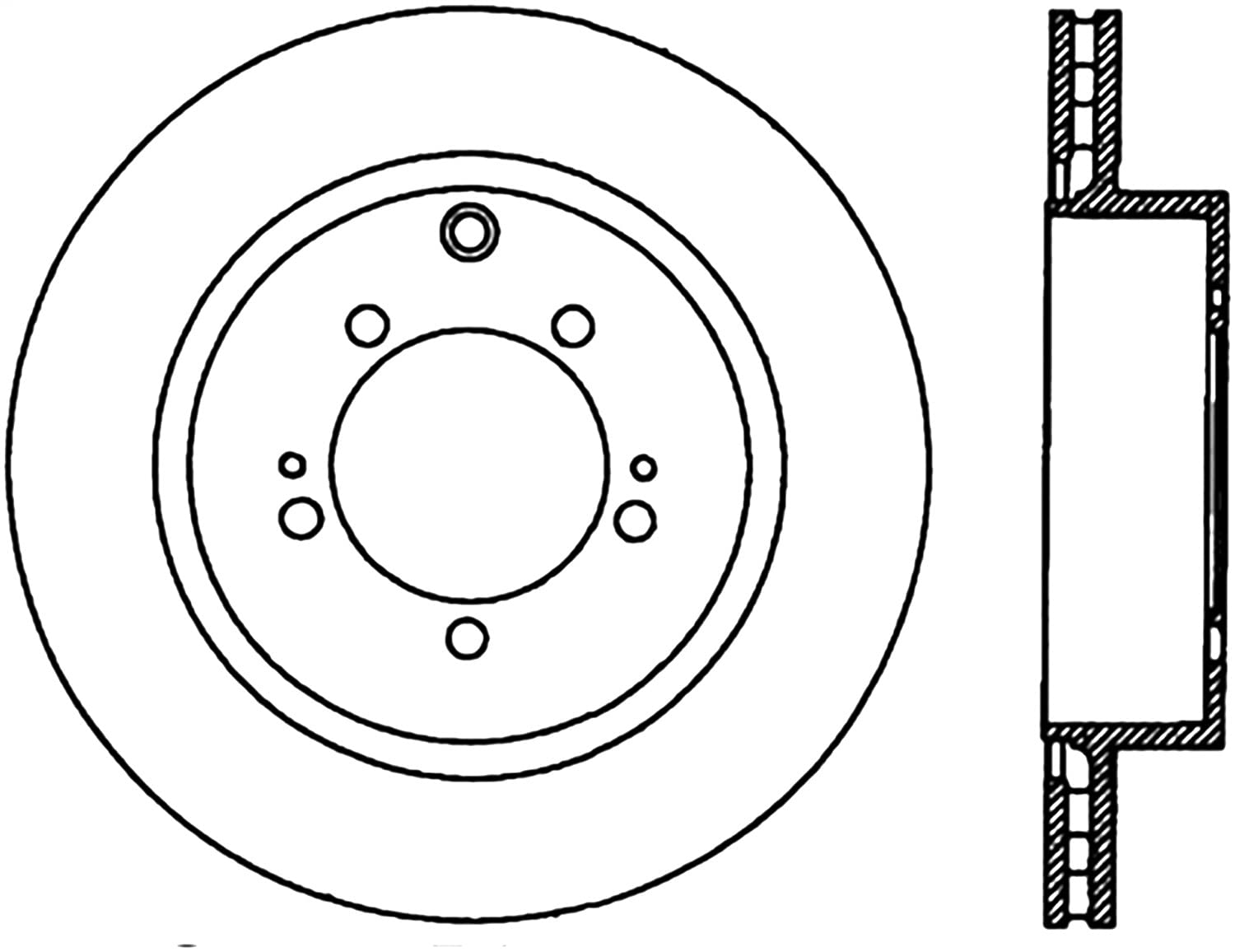 Brake Rotor StopTech 125.46065CRY