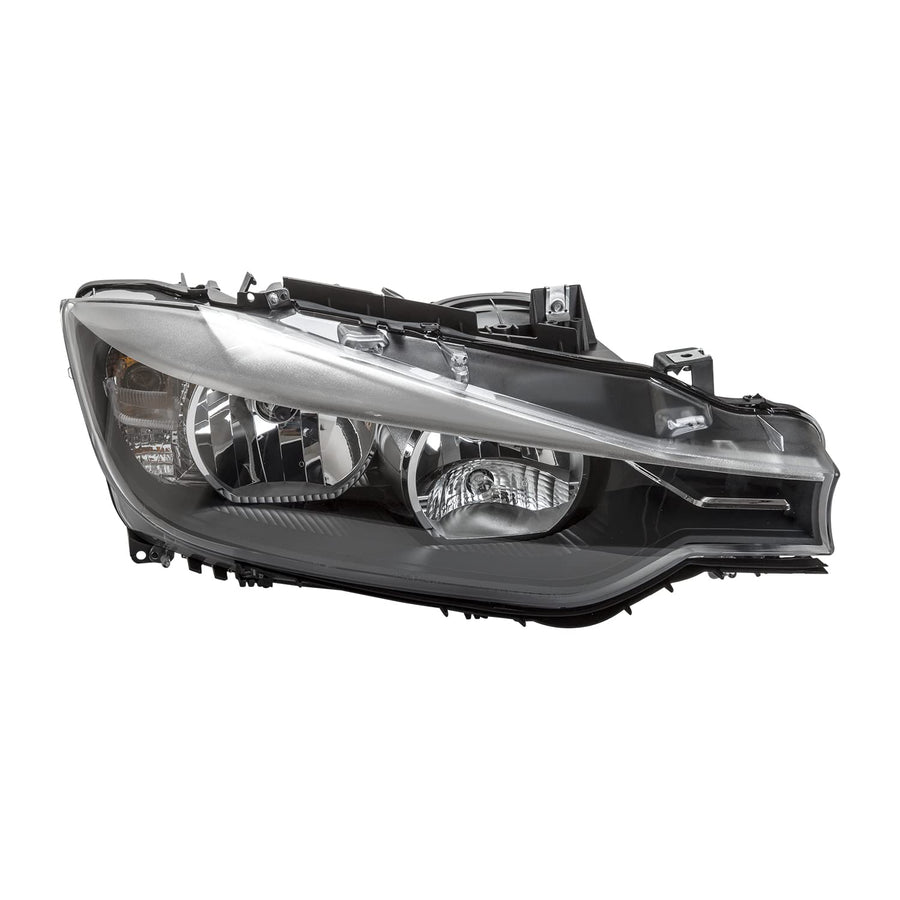 Right TYC Headlight Assembly Compatible with 2012-2015 BMW 3 Series