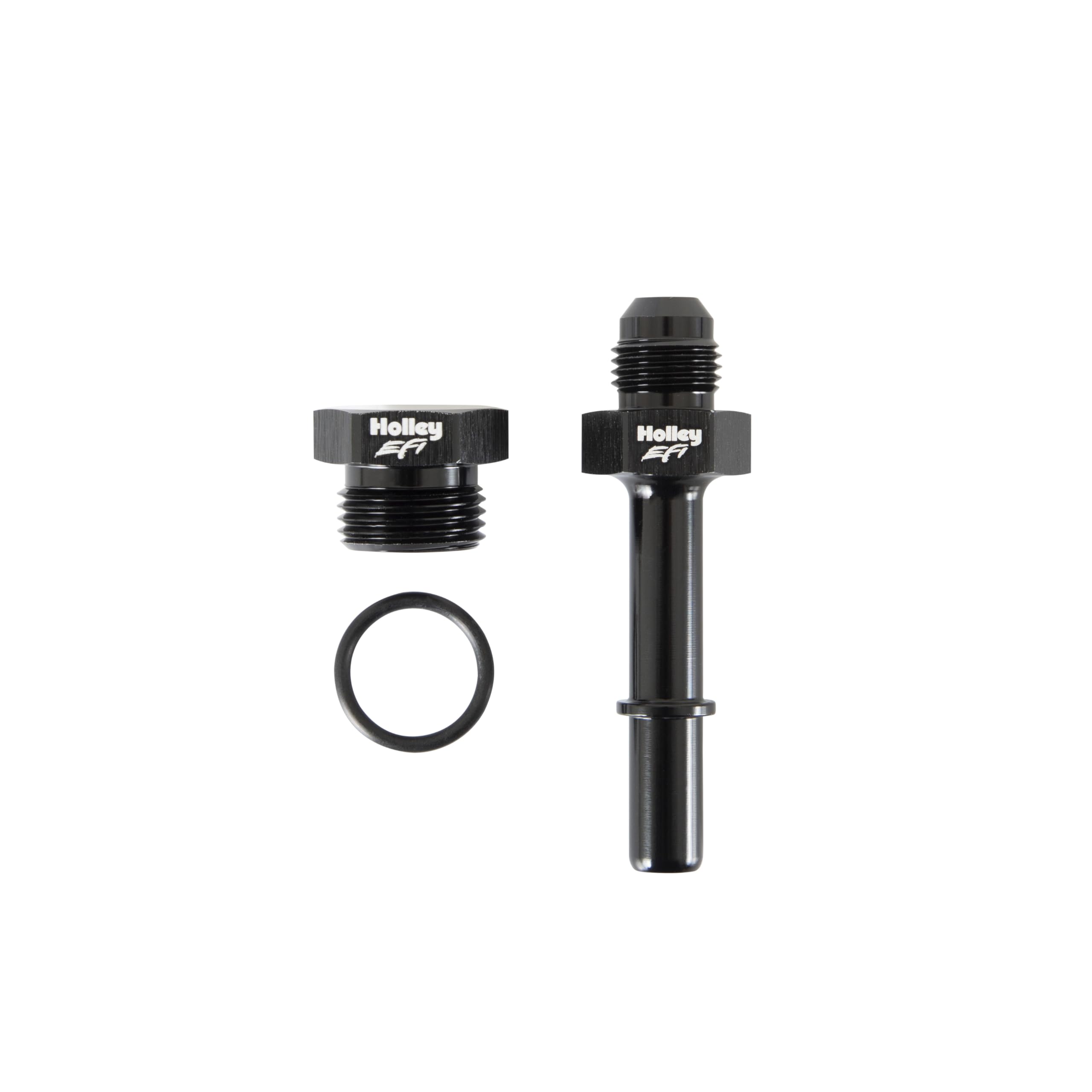 Fuel Rail Adapter Holley EFI -6AN to Quick Connect Fitting