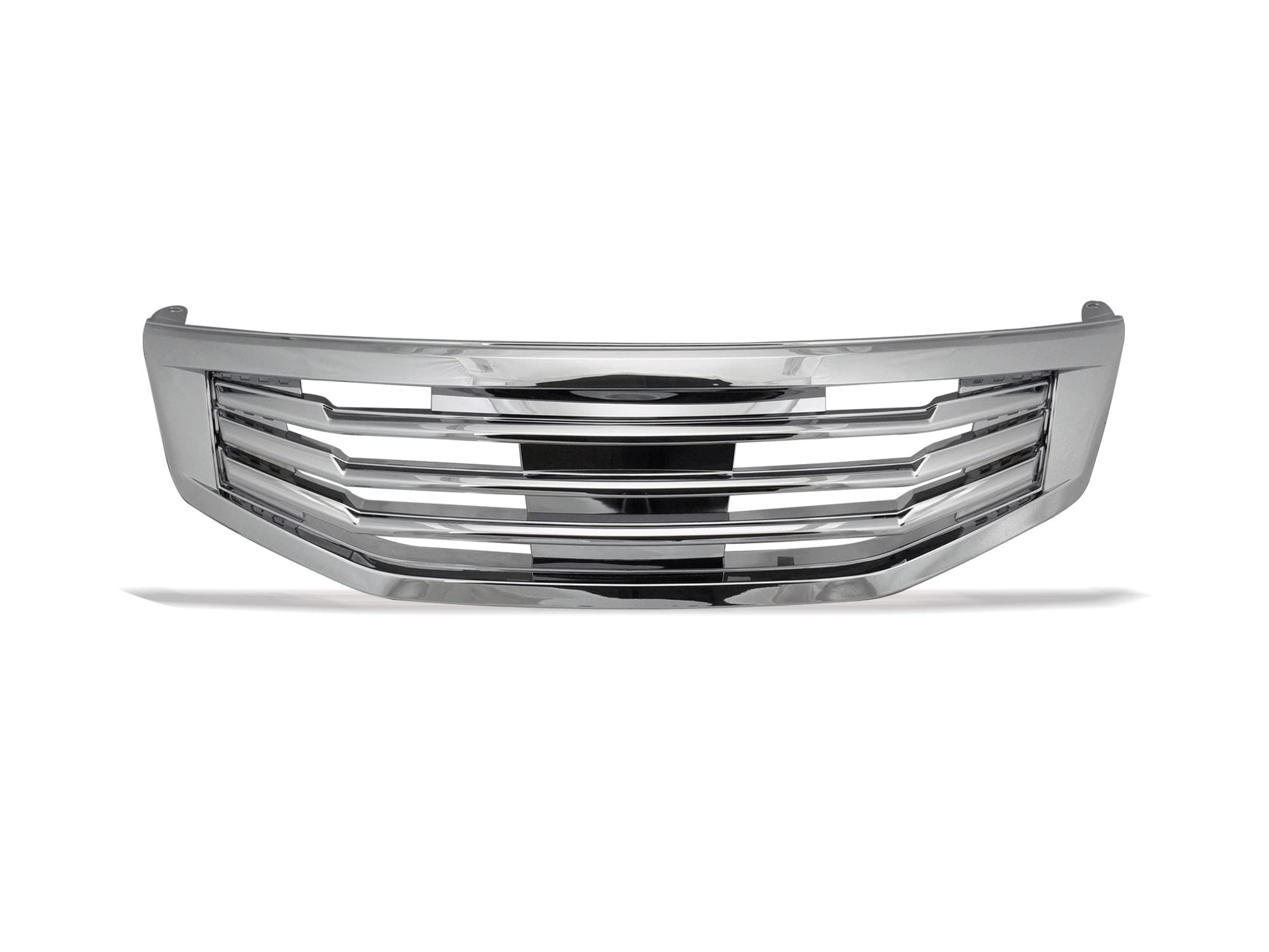 7148994 Armordillo USA Horizontal Grille Fits 2011-2012 Honda Accord Sedan-Chrome