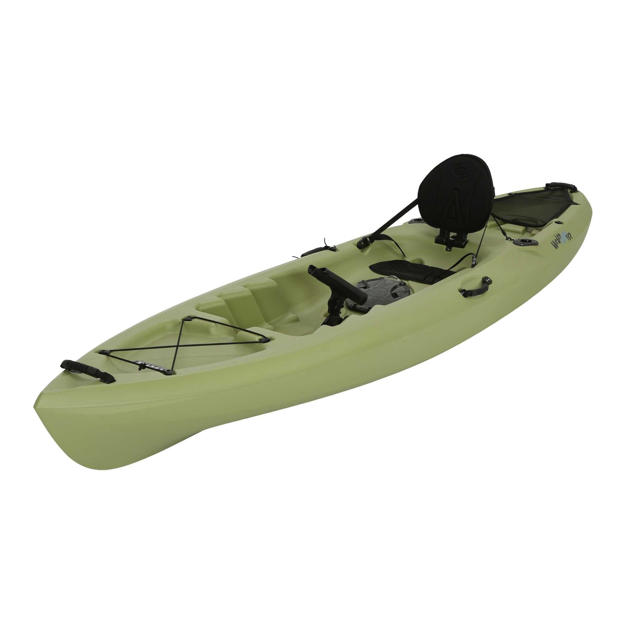 Weber Lifetime Sit-On Top Fishing Kayak, Light Olive, 11'