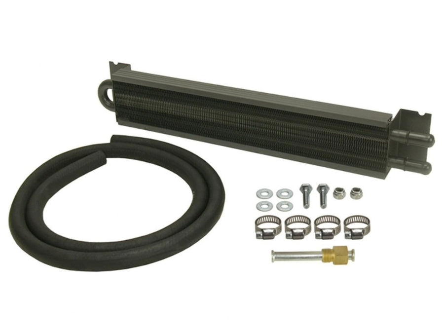 Derale 13220 2 Pass Copper/Aluminum Frame Rail Transmission Cooler, 17" Series 7000