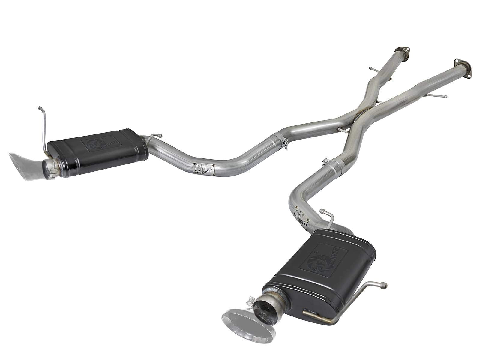 MACH Force-Xp aFe Power 3" 304 Stainless Steel Cat-Back Exhaust System, 1 Pack