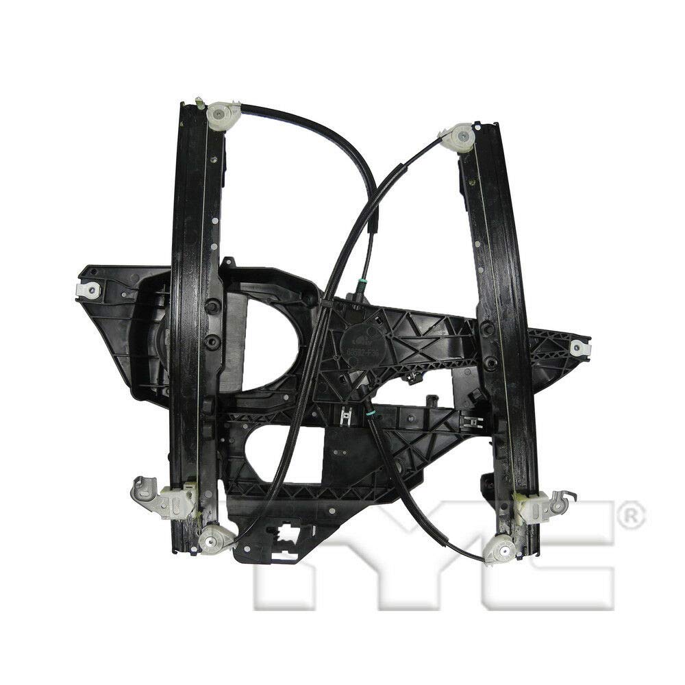 Power Window Motor and Regulator Assembly TYC 660547 Front Right-Side Compatible with 2003-2006 Ford Expedition