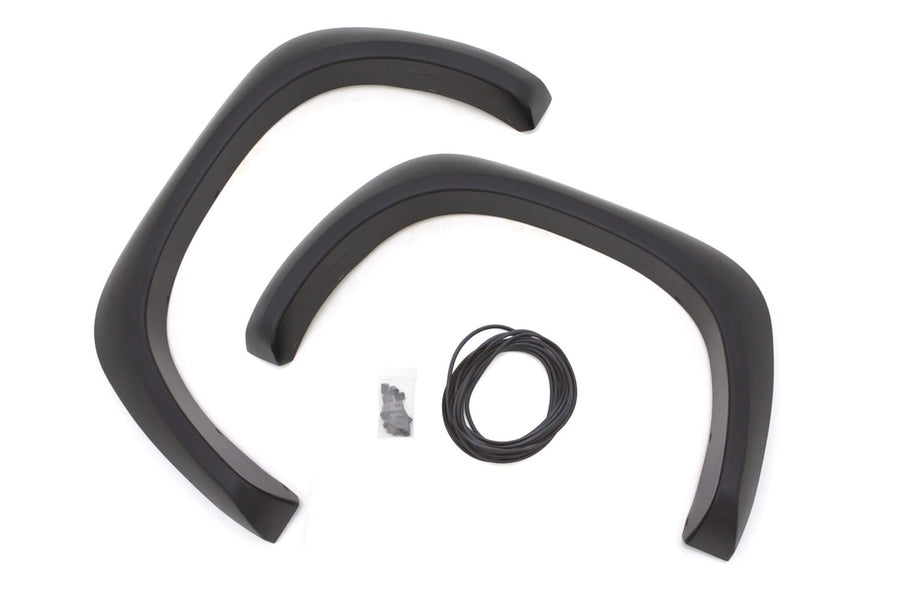 Lund Elite Series Black Extra Wide Style Standard Rear Fender Flare - 2 Piece EX203SB