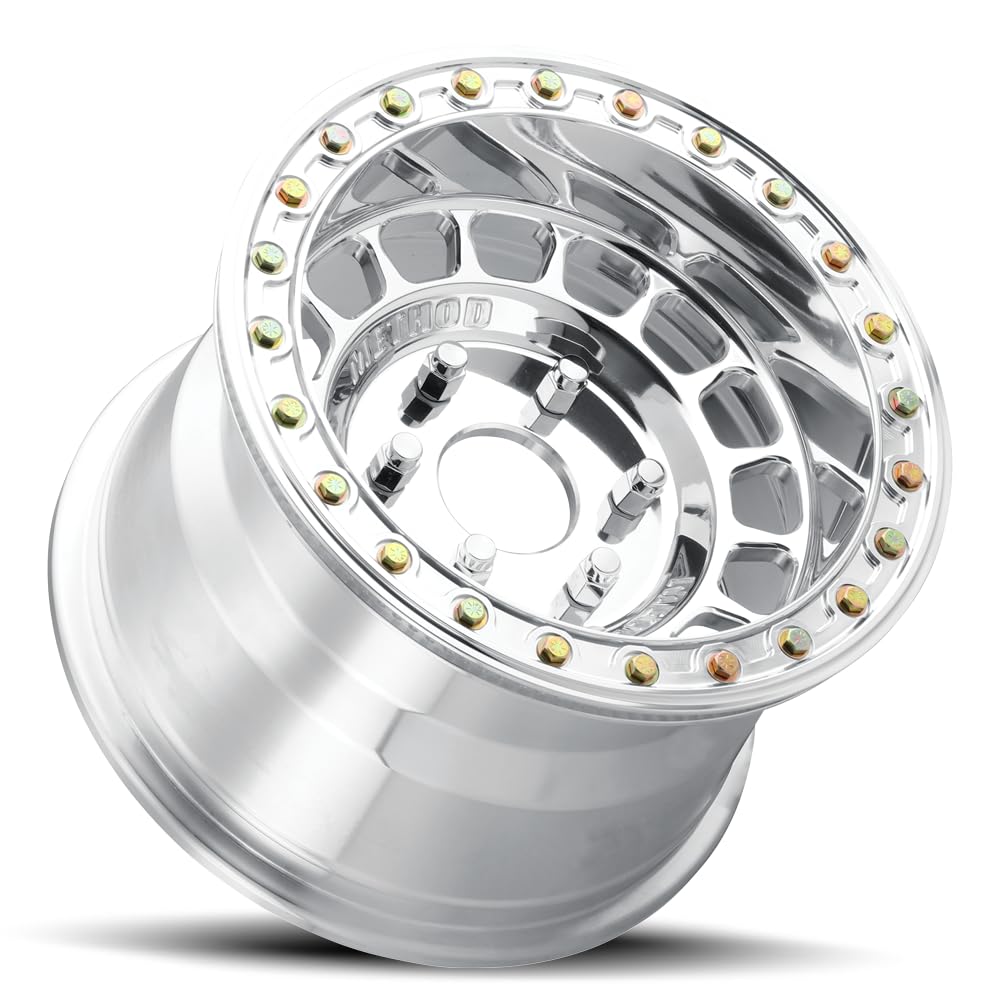 Method Race Wheel 15x10" UTV Beadlock 6x5.5, 0mm offset 5.57" Backspace, MR413510601155B