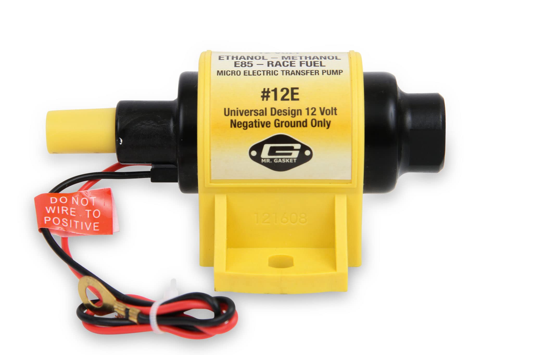 Micro Electric Fuel Pump Mr. Gasket, E85 Alcohol