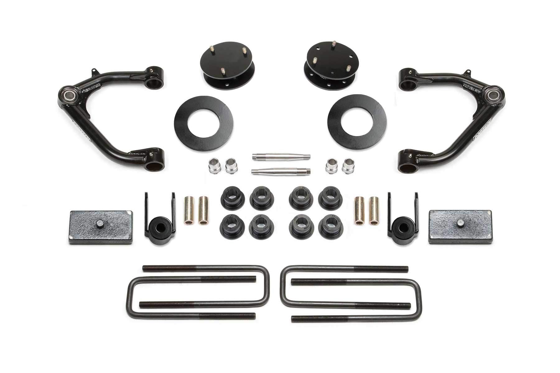 Fabtech Uniball K1131 Lift System 3.5 In. Lift w/ARC Spring Spacer Kit Uniball Lift System