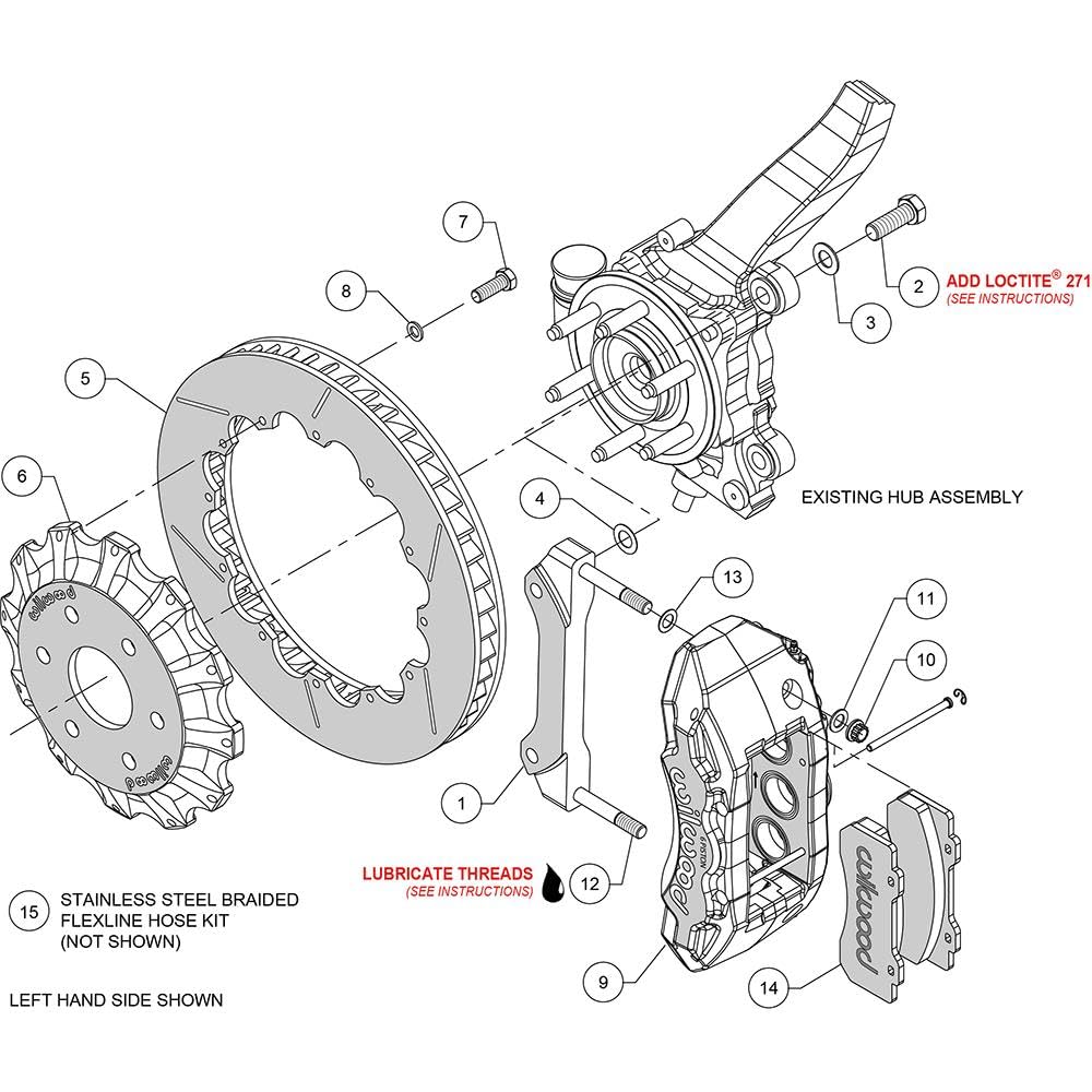 Brake Kit Wilwood 14013865
