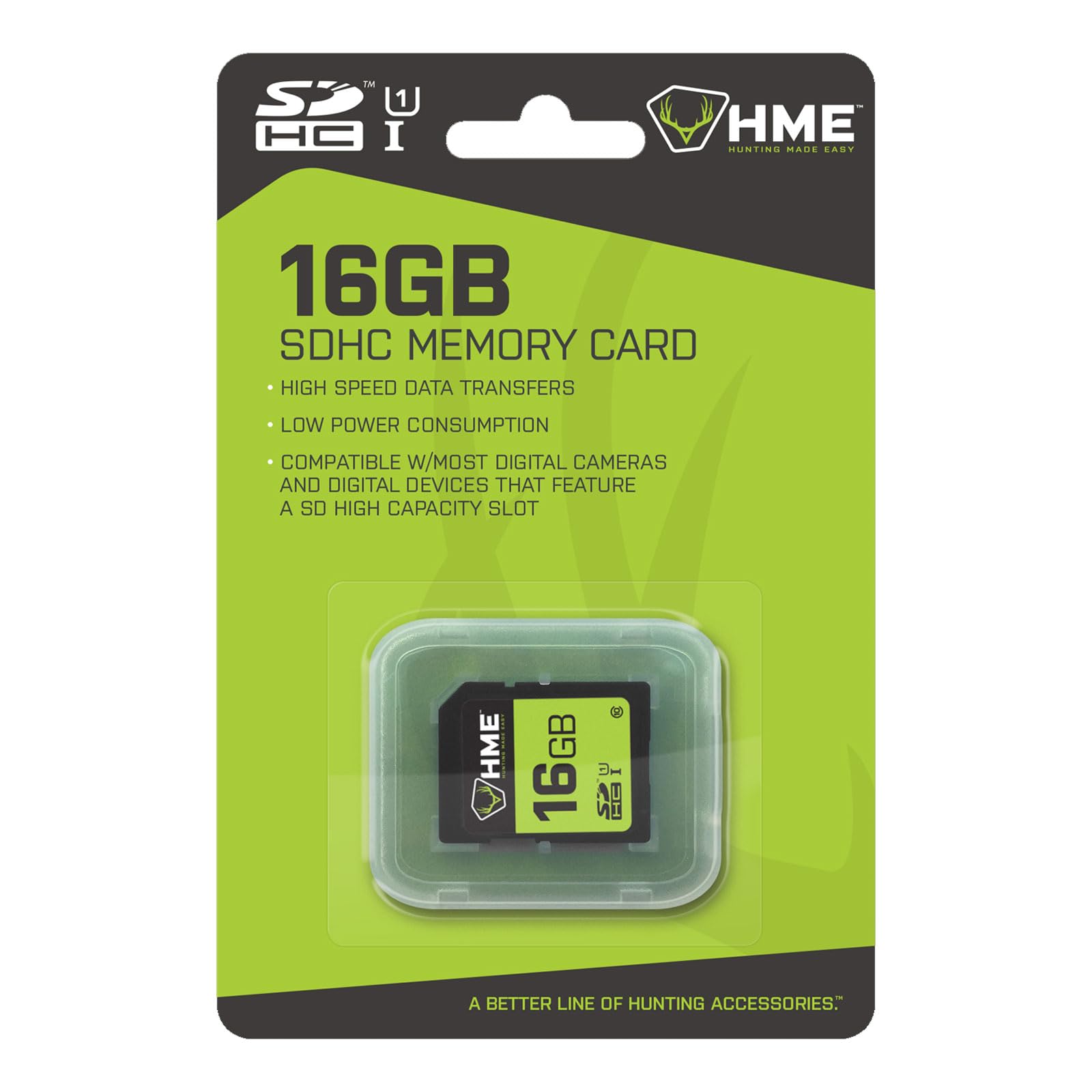 Compact HME SD Cards - Durable Reliable High-Speed Memory Cards Compatible with SDHC Slot Devices, 16GB