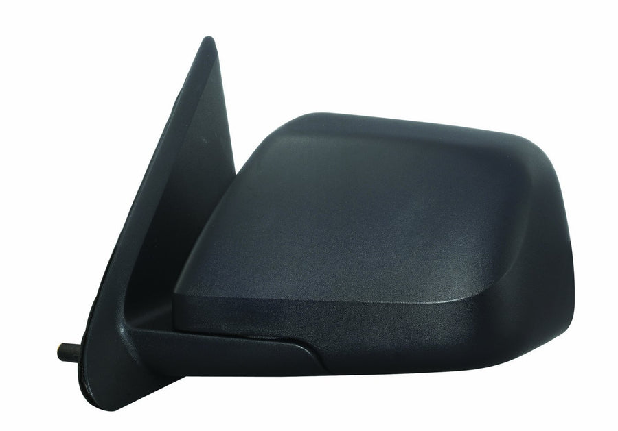 Fit System Driver Side Mirror for Mercury Mariner/Hybrid, Ford Escape/Hybrid, w/o Blind spot Mirror, Textured Black, Foldaway, Power